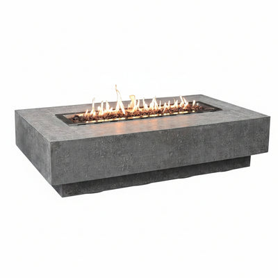 Elementi Hampton 56" Concrete Propane Fire Pit Table