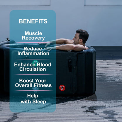Inflatable Portable Ice Bath Tub, Cold Plunges and Adult Bathing — product view 3