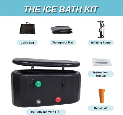 Inflatable Portable Ice Bath Tub, Cold Plunges and Adult Bathing — product view 4