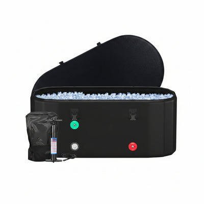 XXL Inflatable Cold Plunge Tub – 216-Gallon Drop Stitch