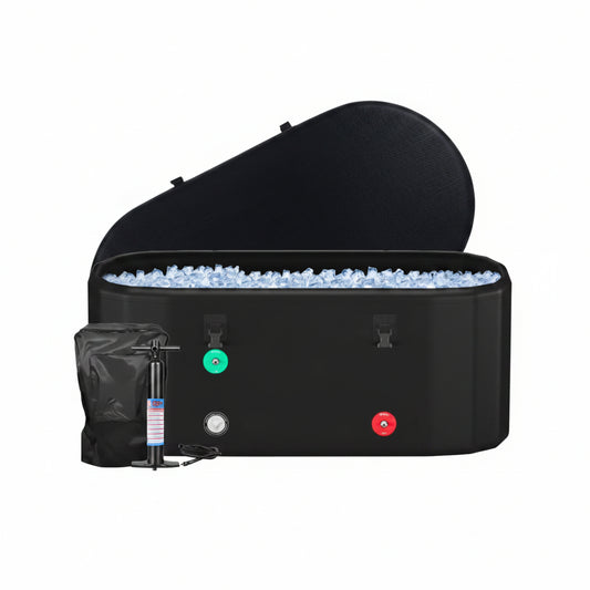 XXL Drop Stitch Ice Bath Tub 216 Gallon Cold Plunge Portable Insulated Recovery