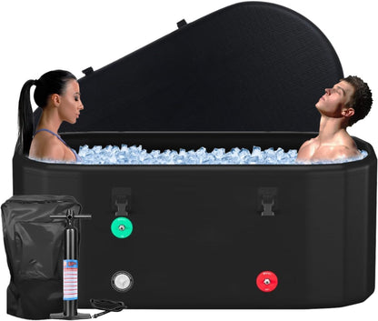 XXL Drop Stitch Ice Bath Tub 216 Gallon Cold Plunge Portable Insulated Recovery — product view 11